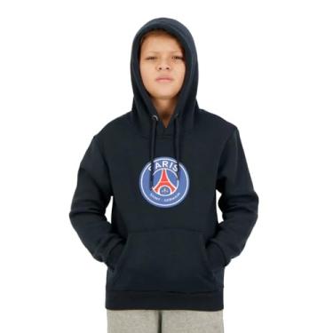 Imagem de Moletom Canguru PSG Infantil Escudo