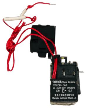 Imagem de Bobina de Abertura 220V P/ Disjuntor CM5-250HU (FFT1/CM5-250Z-R) – Changshu Changshu