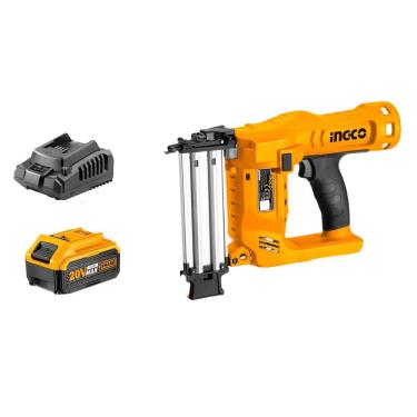 Imagem de Pinador Pneumático 18ga modelo "F" Com Bateria 4.0a e Carregador Bivolt