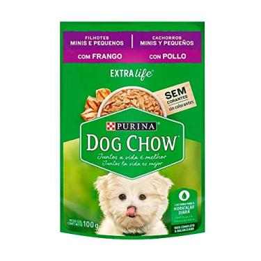 Imagem de Purina Dog Chow Ração Úmida Cães Filhotes Pequenos Dog Chow Frango 100G