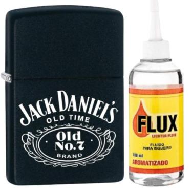 Imagem de Isqueiro Tipo Zippo Recarregável Jack Daniel's Kit Edição Limitada Pre