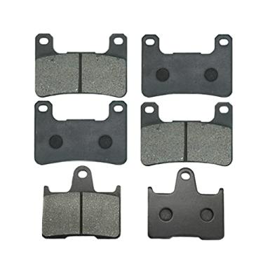 Imagem de Pastilhas de freio dianteiras e traseiras para motocicleta, peça de reposição compatível com/para Suzuki GSXR 600 750 2004 2005 K4 K5 GSXR 1000 FA379F FA254R