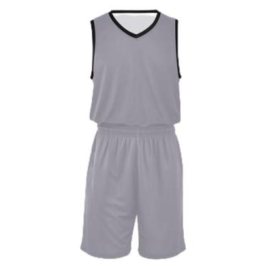 Imagem de Camiseta de basquete violeta mineral para crianças, ajuste confortável, camisa de futebol 5 a 13 anos, Violeta mineral, XXG