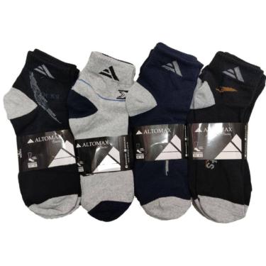 Imagem de 9 Pares de Meias Cano Curto - Masculina