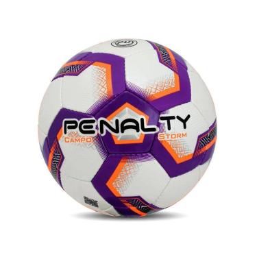 Imagem de Bola Futebol de Campo Penalty Storm Costurada XXIII Roxo
