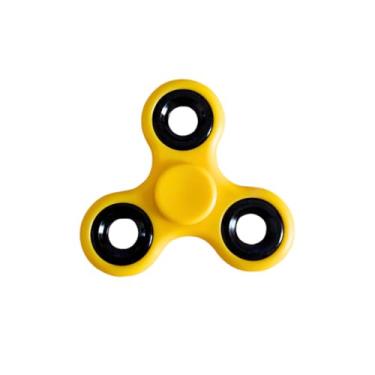 Imagem de Genérico Hand Spinner Brinquedo Giratório Anti Stress Ansiedade Pop It Amarelo