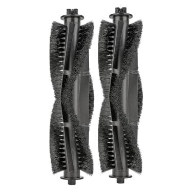 Imagem de (2 peças) Rolos de escova de substituição compatíveis com Tikom G8000 Max/L9000/L8000 Plus/G8000 Combo robô aspirador e esfregão, kit de acessórios de peças de reposição, 2 rolos de escova