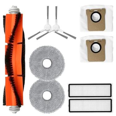 Imagem de Peças compatíveis com Xiaomi X20+X20Plus aspirador de pó robô, escova principal, escova lateral, saco de pó, filtro, acessórios de pano de esfregão (I (9 peças))