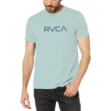 Imagem de RVCA Camiseta masculina manga curta gola redonda camiseta masculina, Clearwater, GG