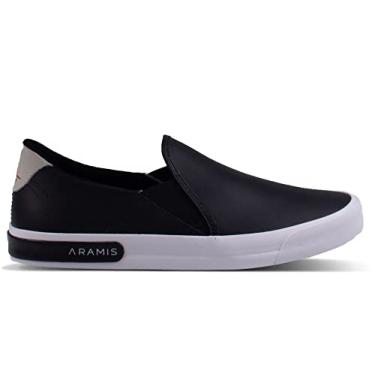 Imagem de Tênis Aramis, Stripe Slip On, Masculino, Preto, 40