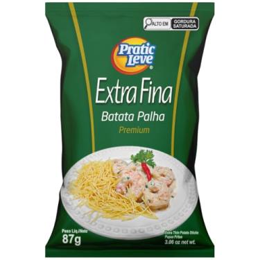 Imagem de Kit com 4 Batata Palha Pratic Leve Premium - corte extra fino 87g