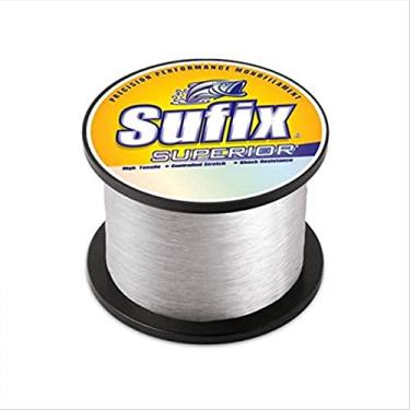 Imagem de Sufix Linha de pesca superior 1/1,8 kg tamanho carretel (amarelo, 9 kg)