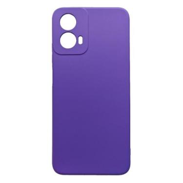 Imagem de Capinha Capa Compatível Com MOTOROLA moto G34 XT2363 case Aveludada In