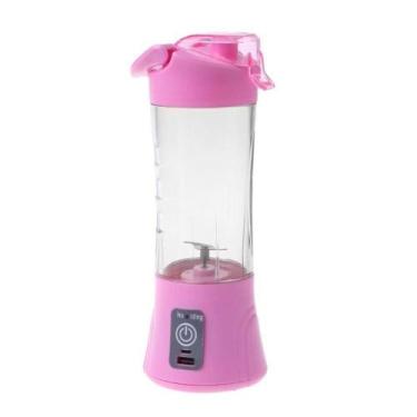 Imagem de Copo De Suco Elétrico Portátil 380 Ml Usb Maz-001 2 Laminas - Tomate