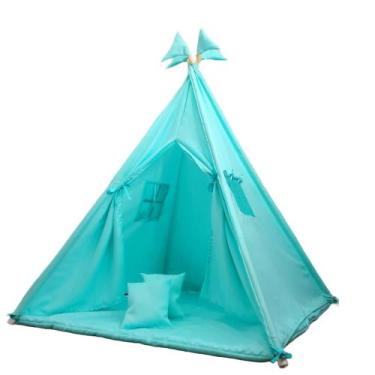 Imagem de Cabana Infantil   barraca completa com tapete e bandeirinhas - Fabrinq