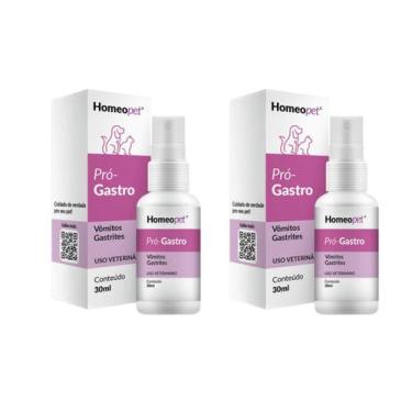 Imagem de Kit 2 Pró Gastro Cães Gatos Terapia Gastrite Homeopet 30ml - Real H