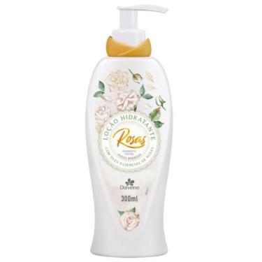 Imagem de Loção Hidratante Corporal Rosas Brancas 300ml Davene