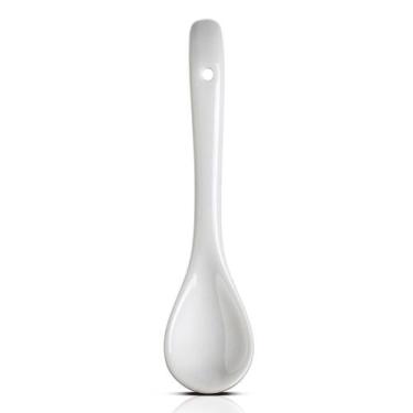 Imagem de Colherzinha Porcelana Branca - Finger food - Mãos e Arte 