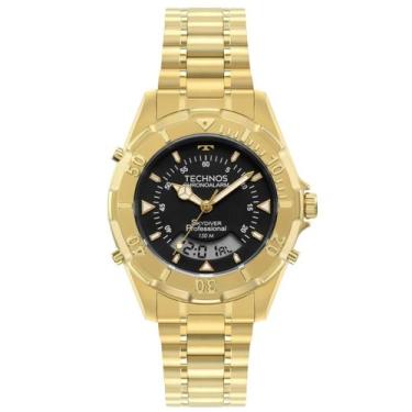 Imagem de Relógio Technos Masculino Skydiver Dourado - Wt2050Af/1P
