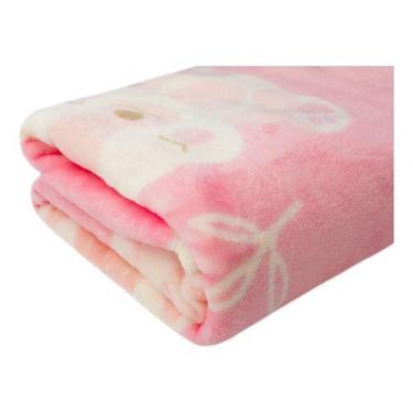 Imagem de Cobertor para Bebê Flannel Menina Estampado Etruria Antialergico Estam