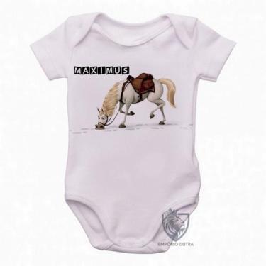 Imagem de body nenê criança roupa bebê Max Enrolados  - Empório Dutra, G   ( 4-8