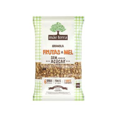Imagem de Granola Mãe Terra Integral Sem Açúcar - Frutas e Mel 800g, 800g, Fruta