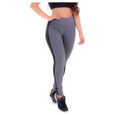 Imagem de Calça Legging Bicolor Fitness Suplex - Click Mais Bonita, P