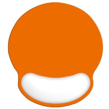 Imagem de Mouse pad ergonômico com suporte de pulso de espuma de memória, mouse pads confortáveis com superfície lisa de descanso de pulso, mousepad para alívio da dor com base antiderrapante para computador,