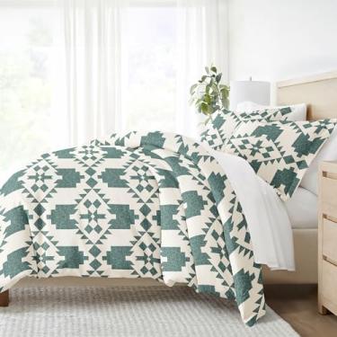 Imagem de Linen Market Capa de edredom Queen para Queen – Experimente o conforto de hotel com suavidade incomparável, estampas requintadas e cores sólidas para um quarto de sonho – Conjunto de capa de edredom