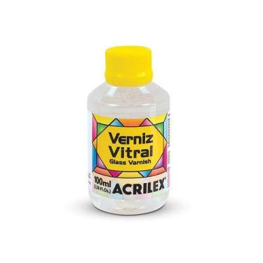 Imagem de Verniz vitral incolor  clareador acrilex 100 ml
