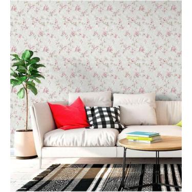 Imagem de Papel de Parede Adesivo Chevron Zig Zag Amarelo e Cinza Lavável - PAPE