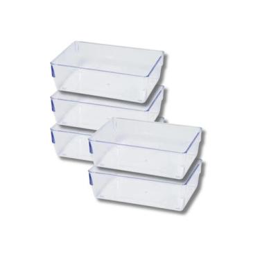 Imagem de Kit 5 Organizadores de Armários Modulo nº 2 Porta Utensilios - PLASTUT