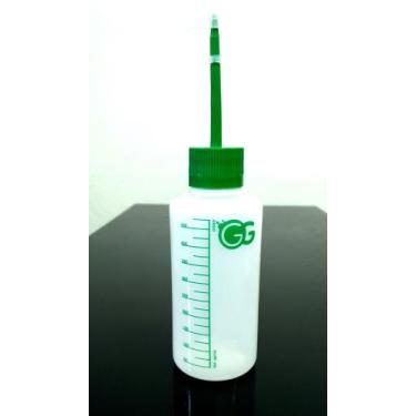 Imagem de Kit 02 Pissetas Plasticas Bico Verde ou Azul Graduada - Frasco Plástic