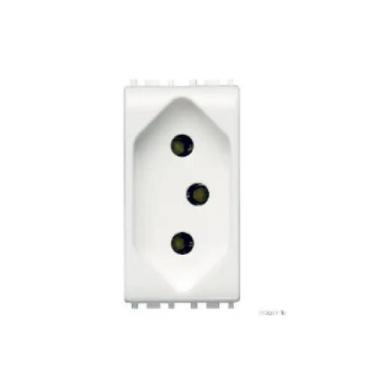 Imagem de Módulo Tomada M4166S Branco 20a - Thesi