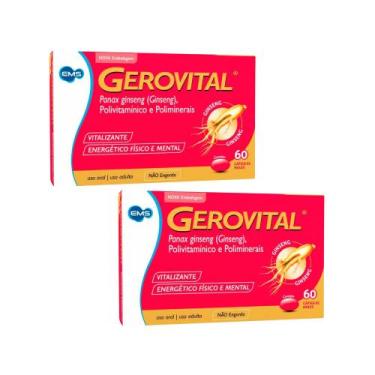 Imagem de Kit C2 Suplemento Gerovital Vitalizante - EMS