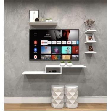 Imagem de Rack suspenso - Branco - MDF 15mm - Utilimóveis