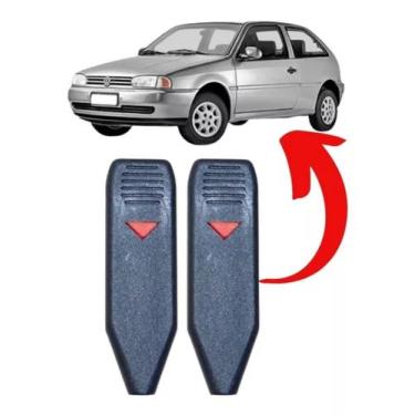 Imagem de Par Capa Pino Trava Porta Gol G2 Bola 95 96 97 98 99 Saveiro - RZM