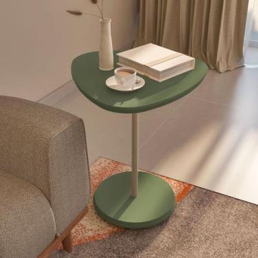 Imagem de Mesa Canto Bia 60 Cm 100% Mdf Menta - Artely - Artely Móveis, Verde