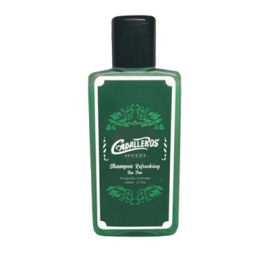 Imagem de Shampoo caballeros refreshing 140ml - antiqueda e anticaspa