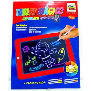 Imagem de Brinquedo Tablet Mágico Infantil Para Desenho. - Toy king
