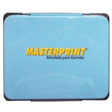 Imagem de Almofada para carimbo Masterprint N3 azul