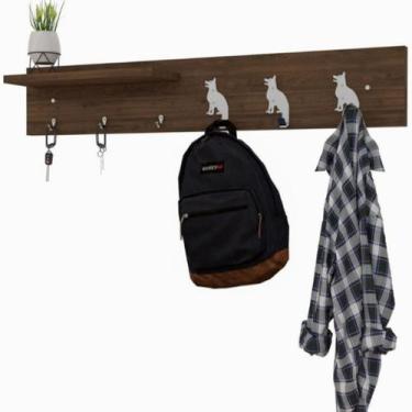 Imagem de Porta Chaves Organizador De Bolsas Com Prateleira M.M.C.C SF - ShopFor