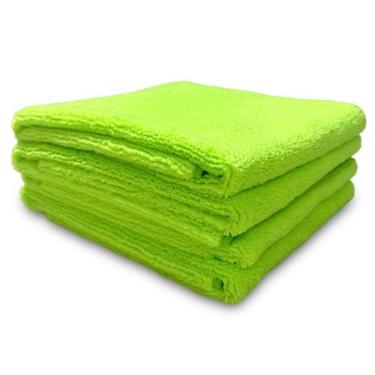 Imagem de KIT 2 TOALHA MICROFIBRA 40X70cm 420GSM MULTIUSO ALTA ABSORÇÃO - Flytex