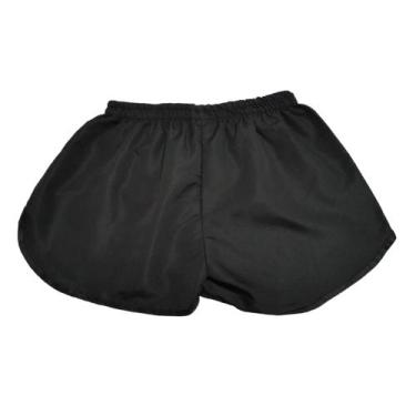 Imagem de Short Feminino Carnaval Academia Bermuda Praia Liso Moda Verão Tactel,