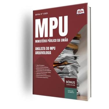 Imagem de Apostila MPU - Analista do MPU - Arquivologia