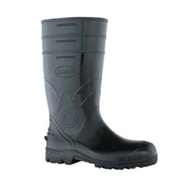 Imagem de Bota pvc cano longo preta n42 bracol