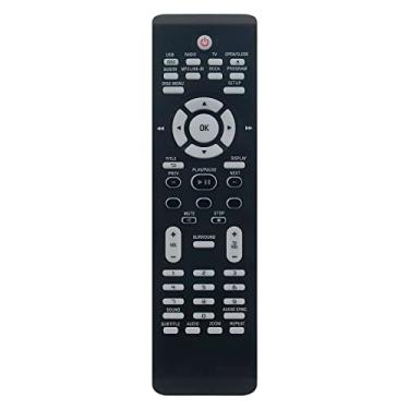 Imagem de PerFascin 996510001263 Terno de controle remoto de substituição para Philips 996510001263 DVD Home Theater HTS3151D HTS3151 HTS3151D/37 HTS3544 HTS3555 HTS3544/37B HTS3544/37HT S35555 /37B HTS3555/37