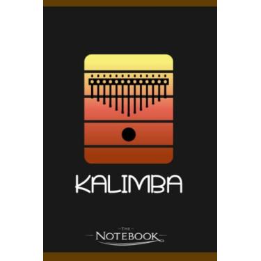 Imagem de Notebook: Musical Gift Kalimba Thump Piano African Music Instrument 4: Gratitude Notebook 120 Pages, 6x9 Journal Gift for Family, Friend and Yourself