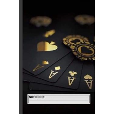 Imagem de Verycool Pokers Notebook: 6x9 Lined 120 Pages | Poker All In Casino Poker Log Card | Paper Notebook Journal Diary Score Planer | Gift For Poker Player