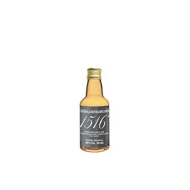 Imagem de Cachaça 1516, PET Cachaça 1516 Ouro Extra Premium Carvalho Edição Especial 50ml 40% Vol